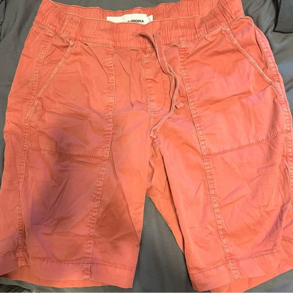 Sonoma Women's Pink Cargo Shorts